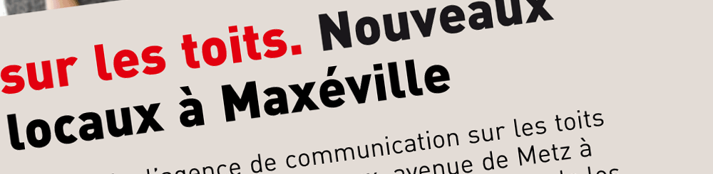 nouveaux locaux pour sur les toits