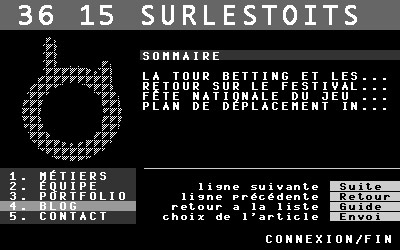 ecran de minitel