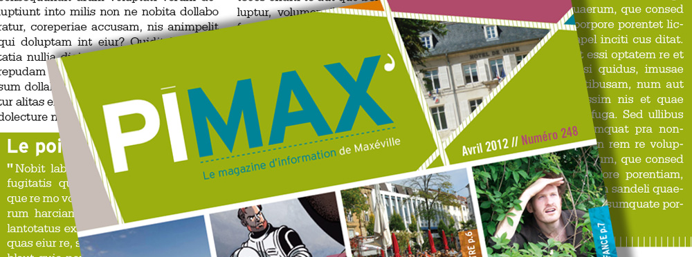 couverture du journal d'informations de maxéville