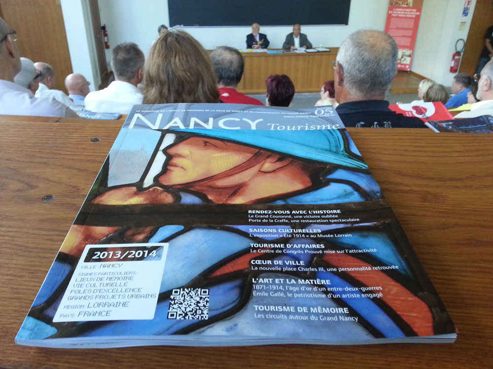 inauguration de Nancy tourisme