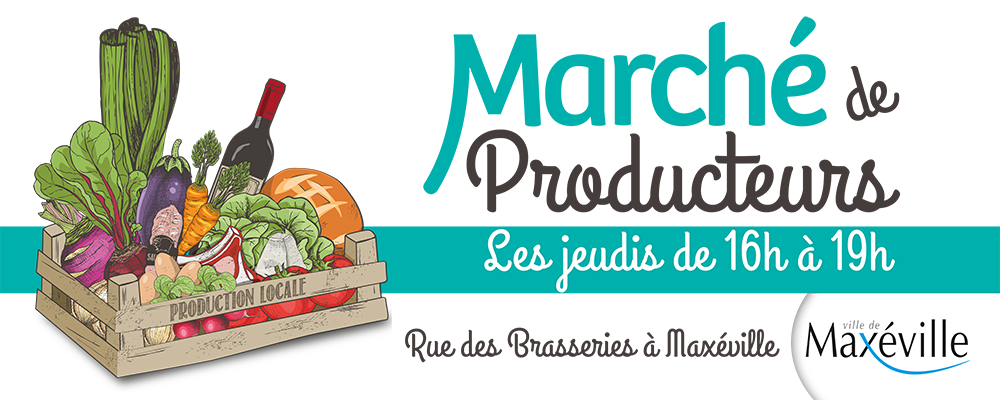 Marché des producteurs à Maxeville